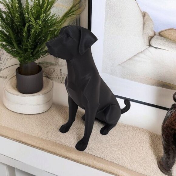 Stunning Minimalist Labrador Retriever Statue Multicolors Available - Picture 2 of 7